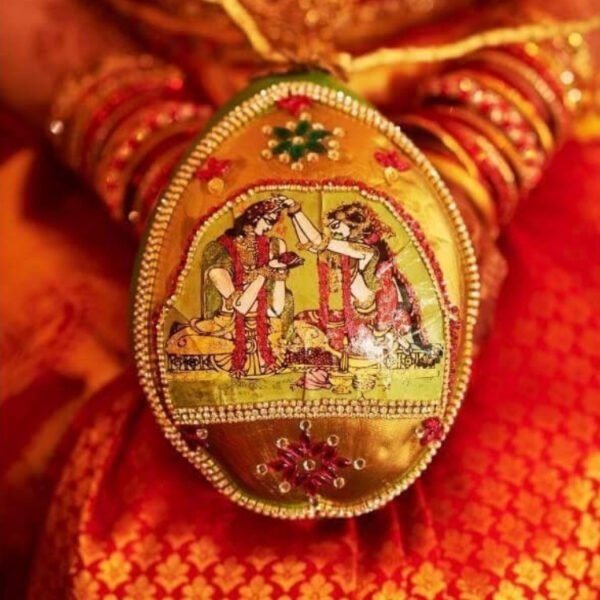 Decorated Full Coconut