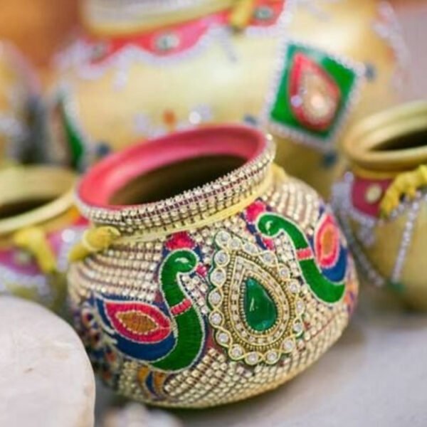 Decorated Wedding Pots