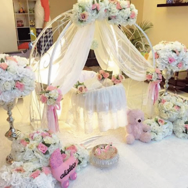 Round Cradle Along With Stand